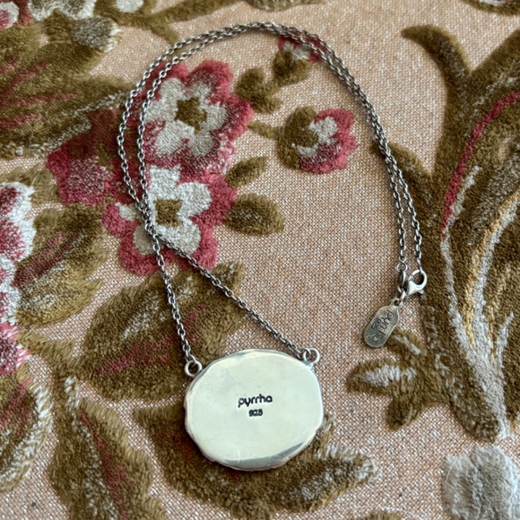 Pyrrha “While I Breathe I Hope” Talisman Necklace - Picture 3 of 3